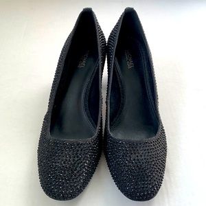 MICHAEL Michael Kors Embellished Rhinestone Studded Pumps size 9 9M